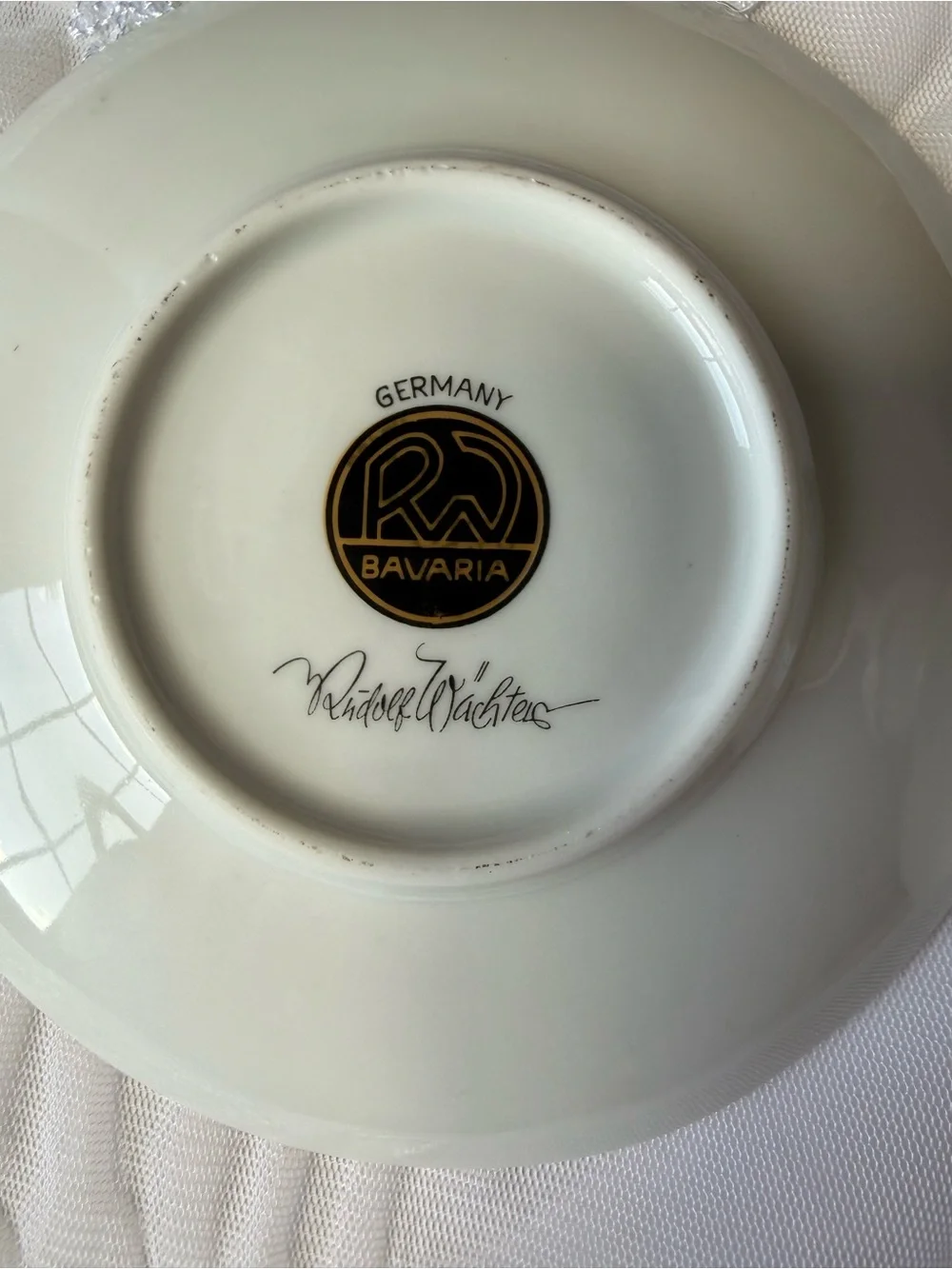 Vintage Rudolph Wachter Bavarian Teacup & Saucer Set